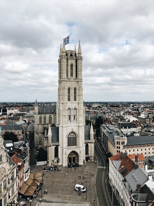 Foto d'estoc gratuïta de arquitectura, Bèlgica, catedral