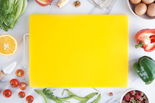 Yellow Chopping Board 