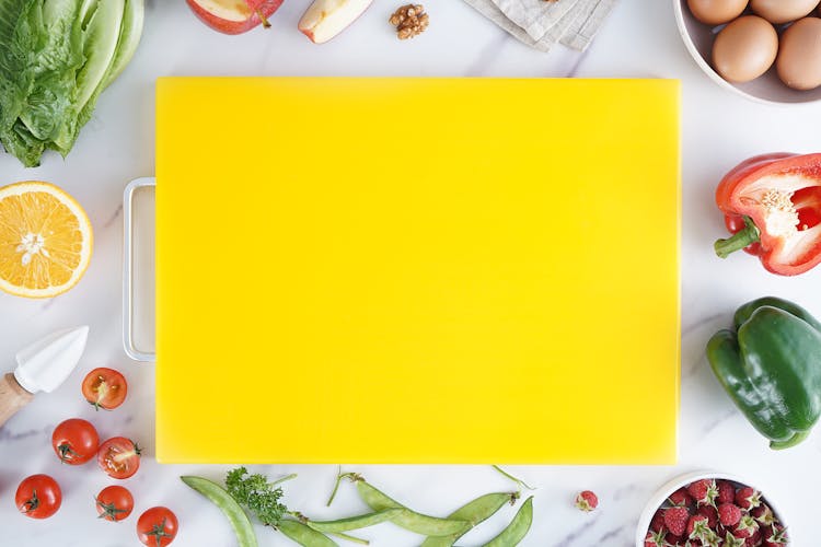 Yellow Chopping Board 