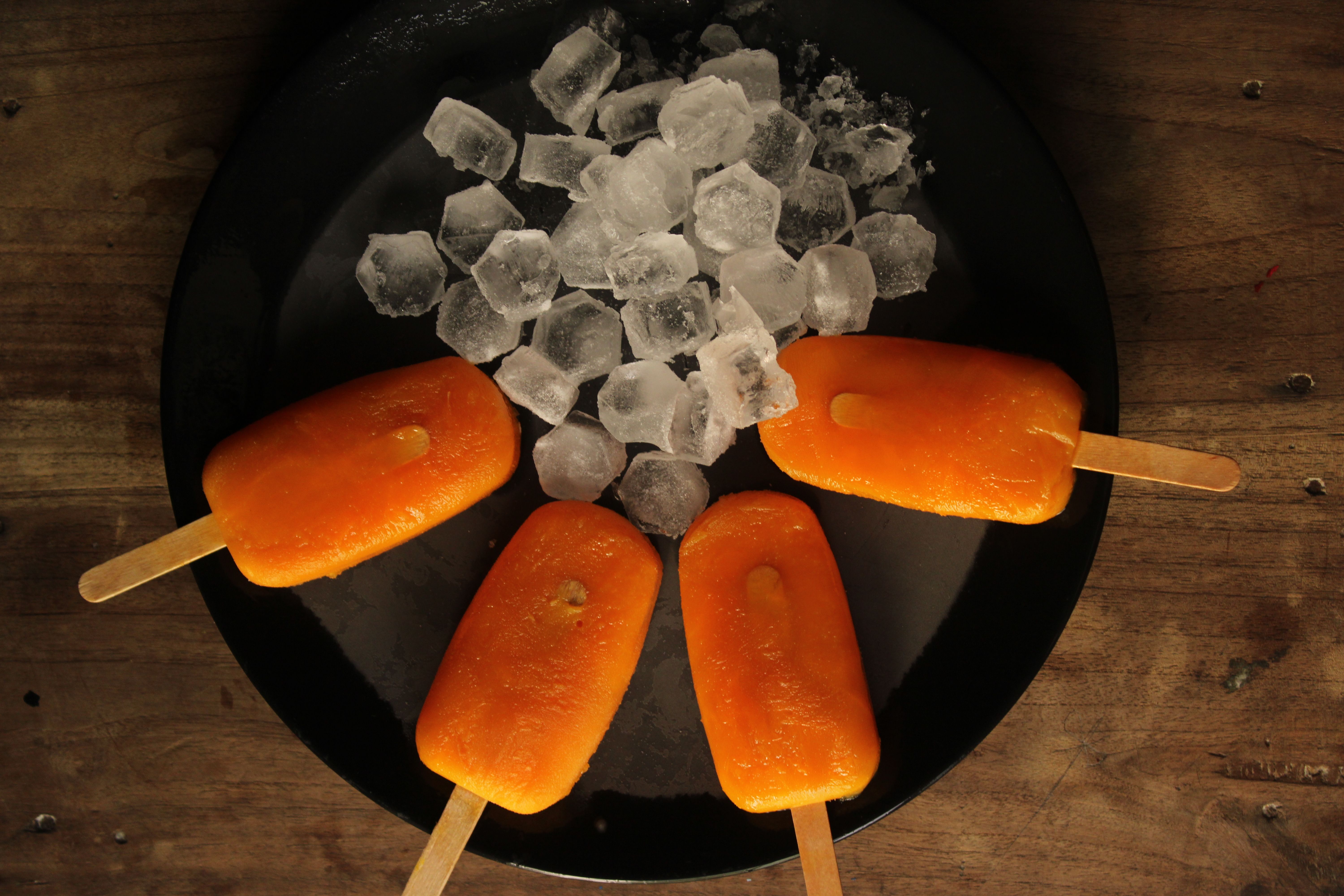 Ramadan Saffron Sharbat Popsicles