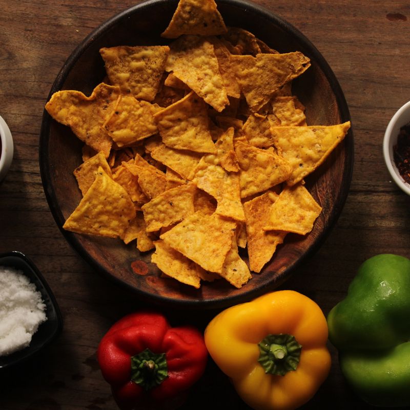 Charred Serrano and Corn Bisque Dip