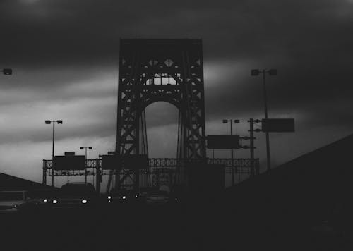 คลังภาพถ่ายฟรี ของ ท้องฟ้ามืดครึ้ม, บอสตัน, สะพาน