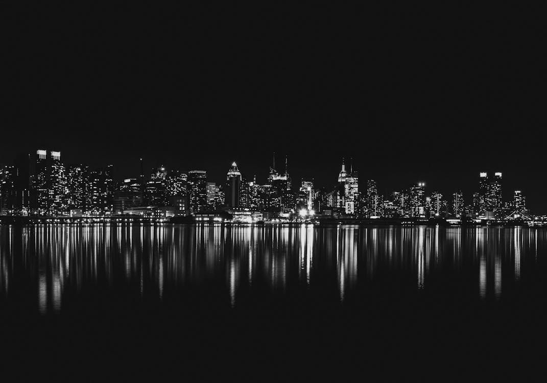 City Skyline At Night 