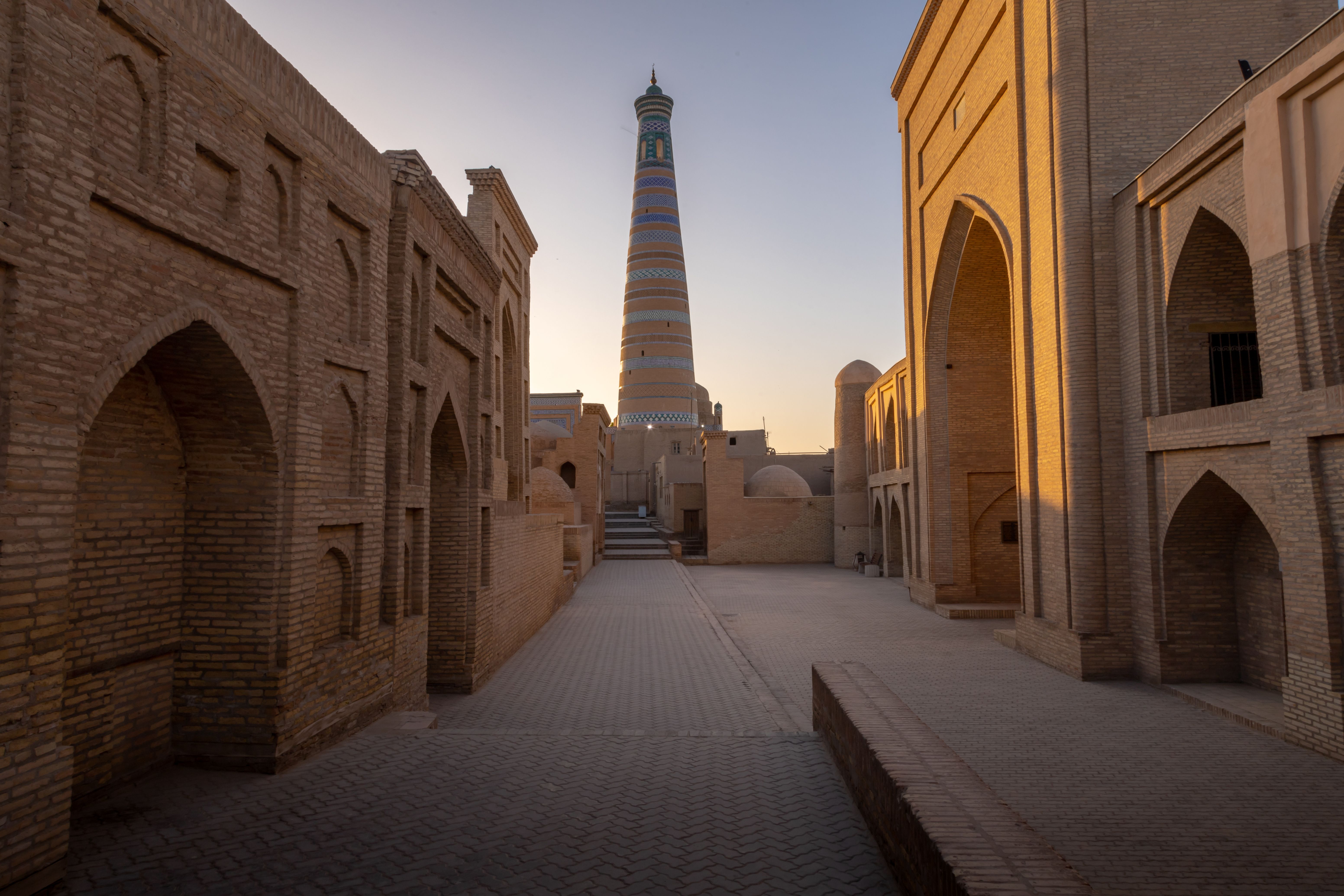 Landmarks in Khiva