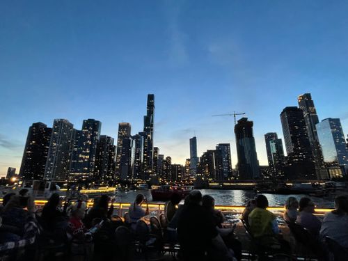 Free stock photo of a beautiful view, a city on the water, active city Stock Photo