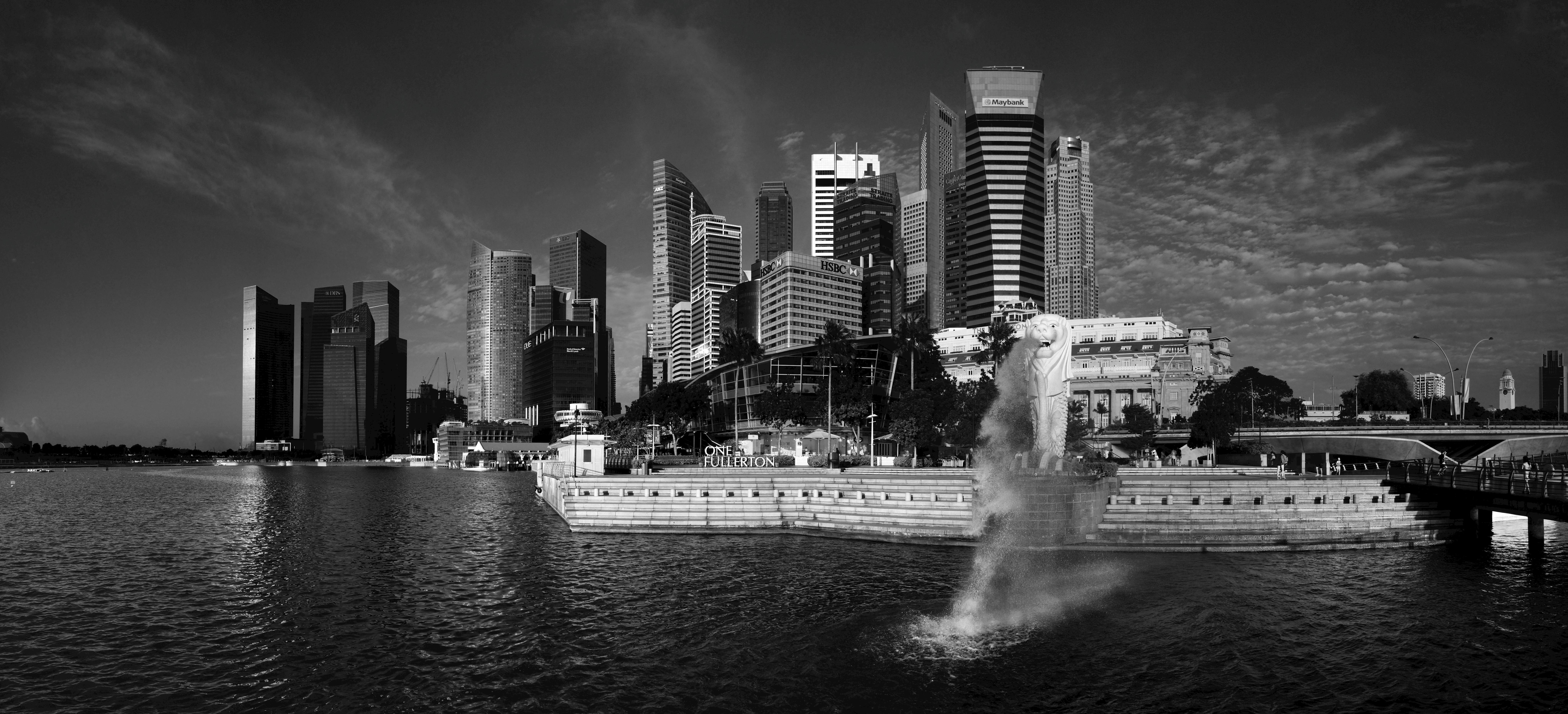 Free stock photo of city challenge merlion singapore