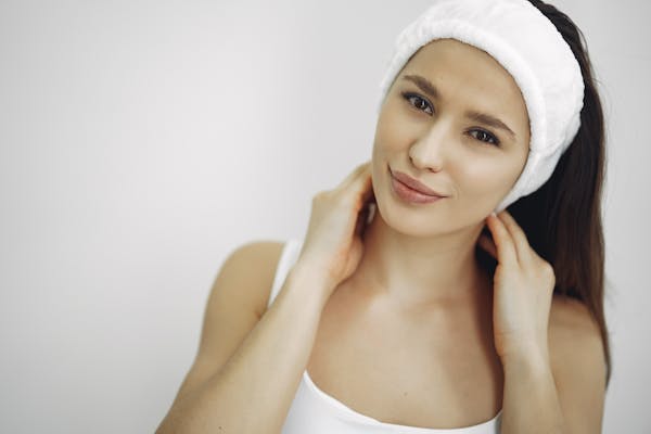 Professional makeup application