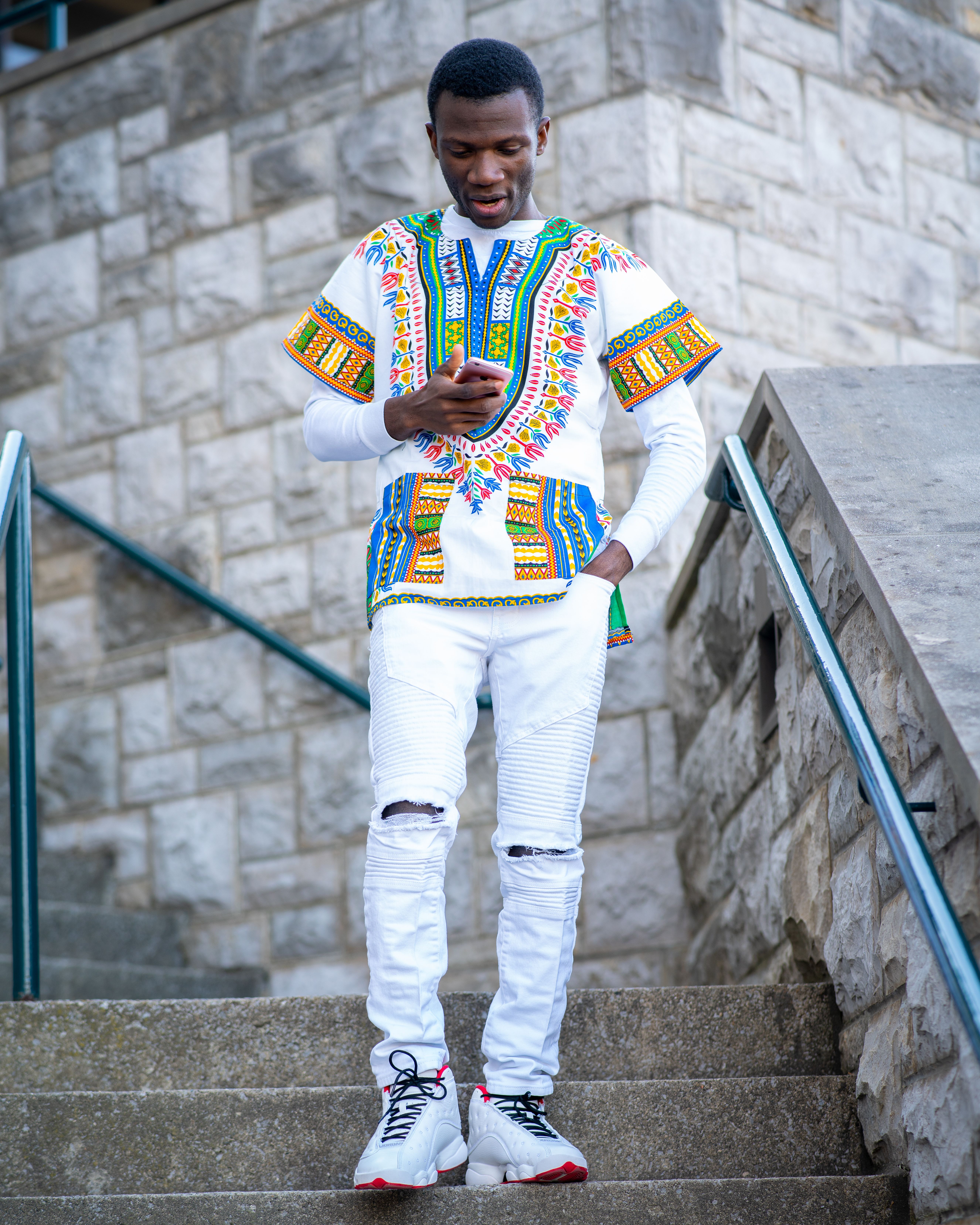 Tenue en dashiki