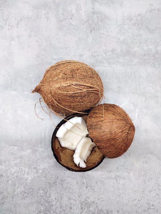 Two Brown Coconuts