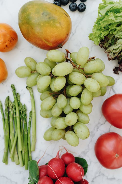 Free Fruits and Vegetables Stock Photo
