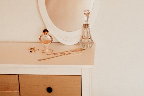 White Wooden Vanity Table