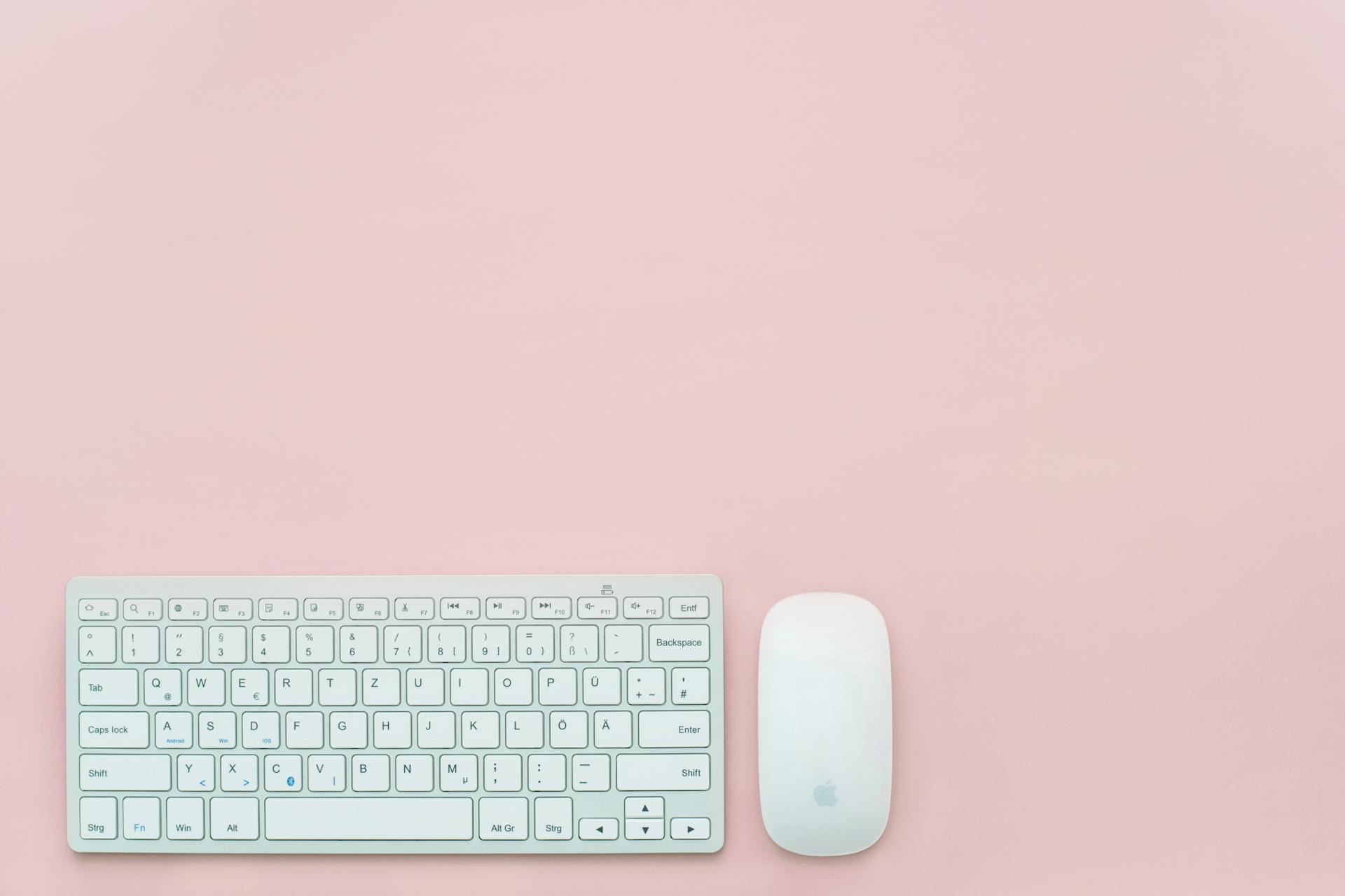 Apple Keyboard and Magic Mouse