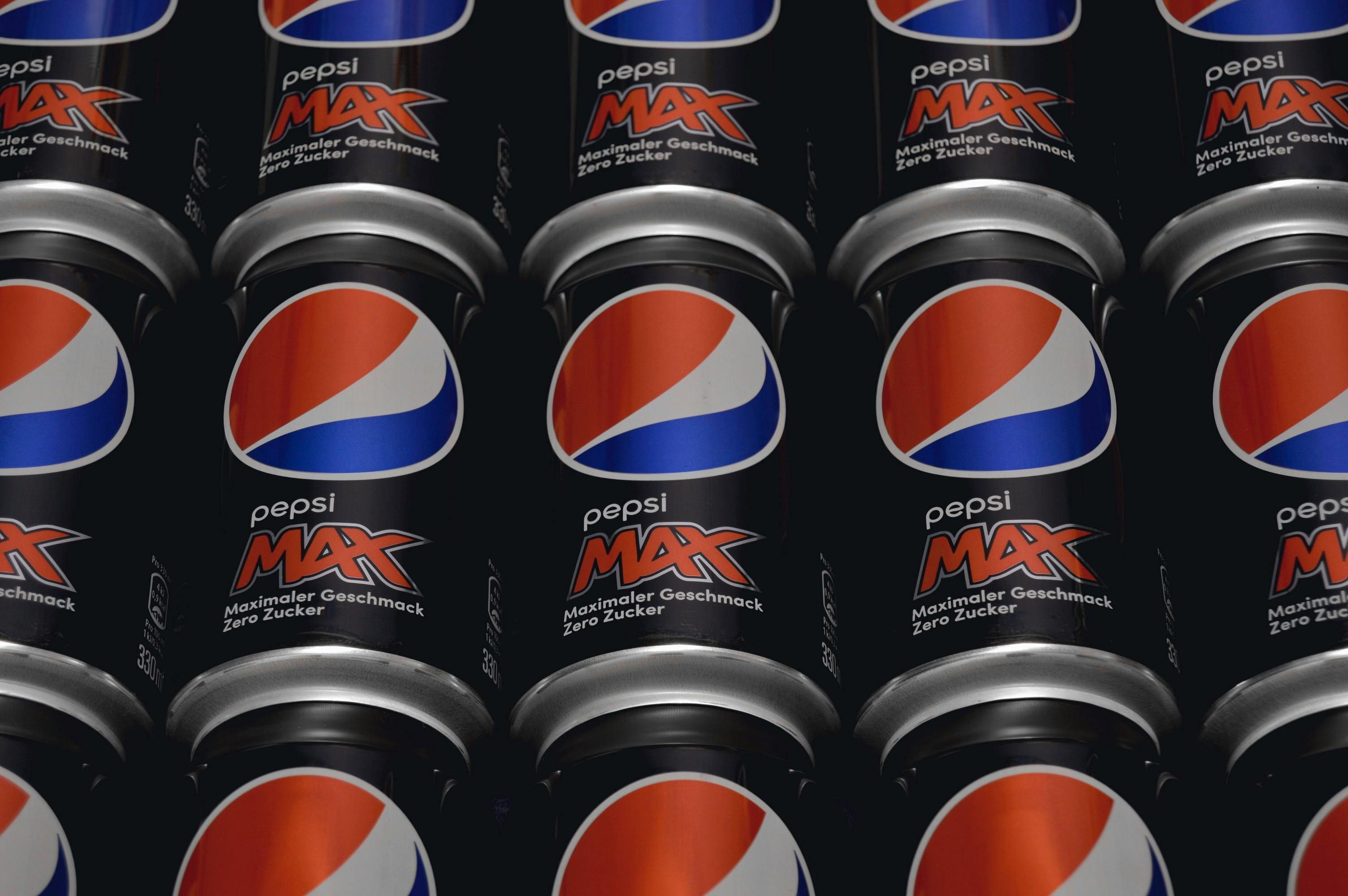 Free stock photo of pepsi max cans