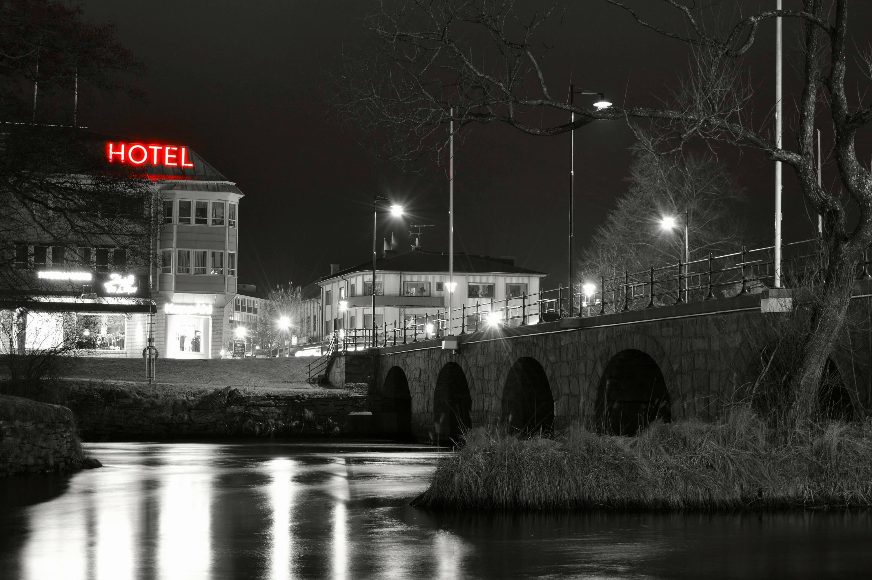 A Hotel Sign. (​ Photo by Gratisography on​ ​ Pexels.com​ )