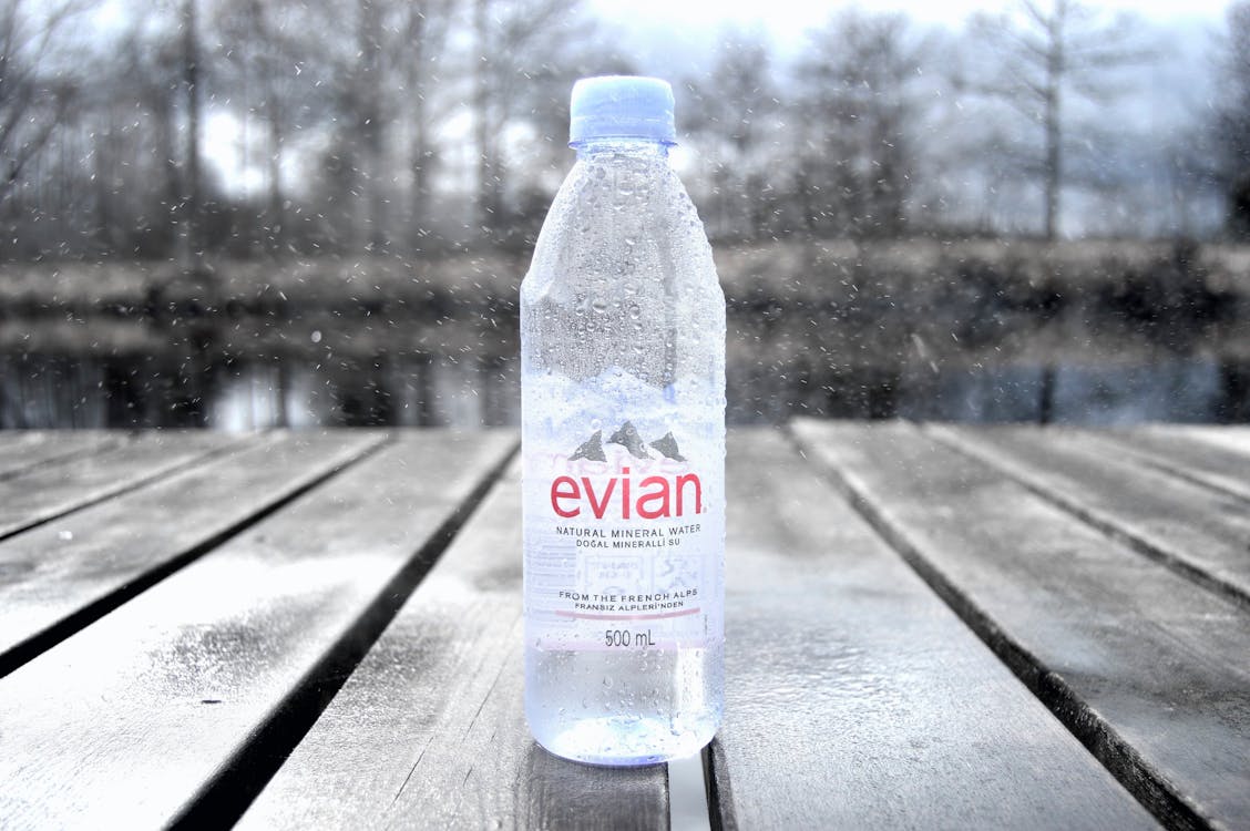 Free stock photo of bottle, bridge, evian water