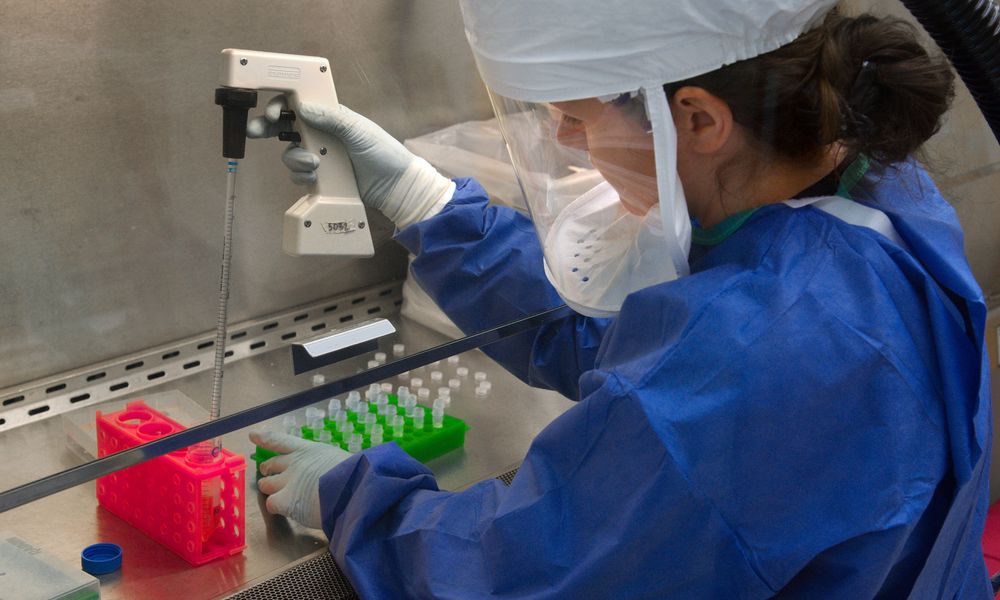 ebola outbreak medical research lab