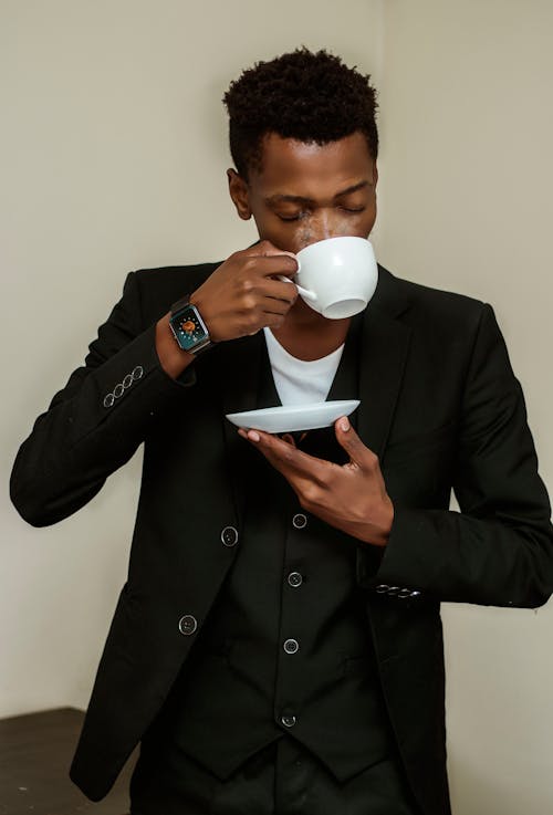 Kostnadsfri bild av afroamerikansk man, dricka, dryck
