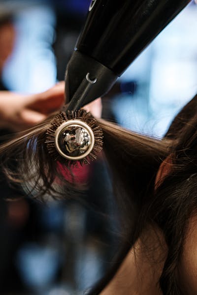 Bridal hair styling