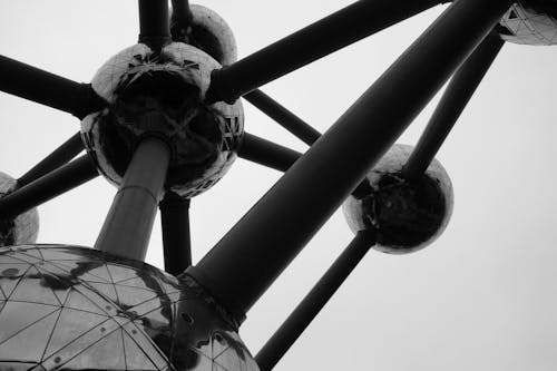 Free stock photo of atom, atomium, belgian