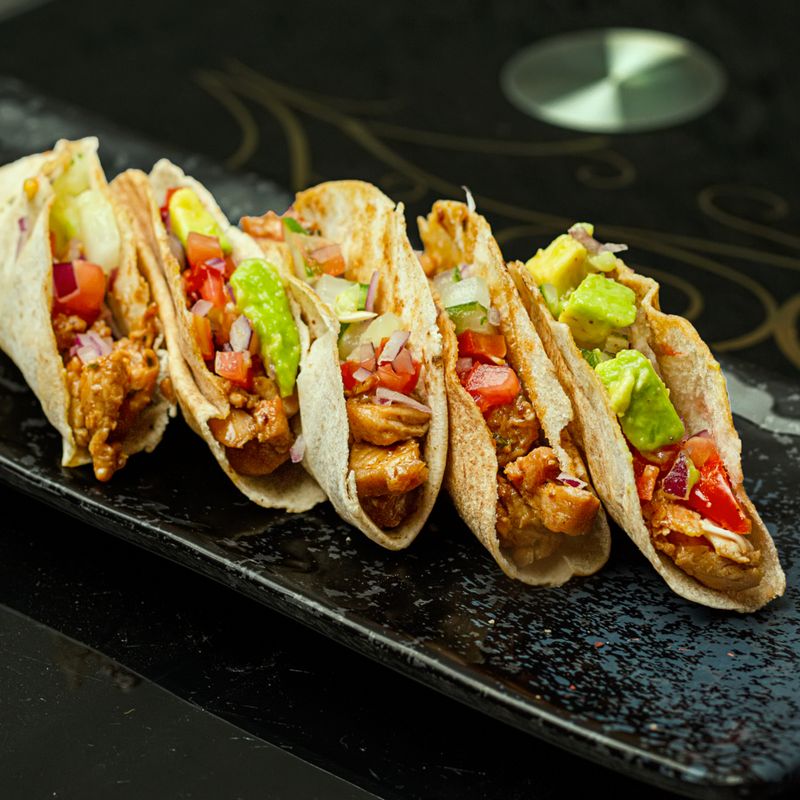 Slow Cooker Shredded Chicken Tacos