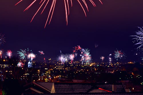 Fireworks Display Wallpaper