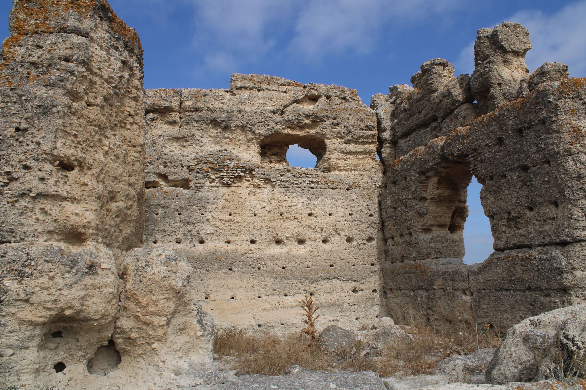 Explore the captivating ancient fortress ruins in Jerez de la Frontera, Andalucía, Spain.