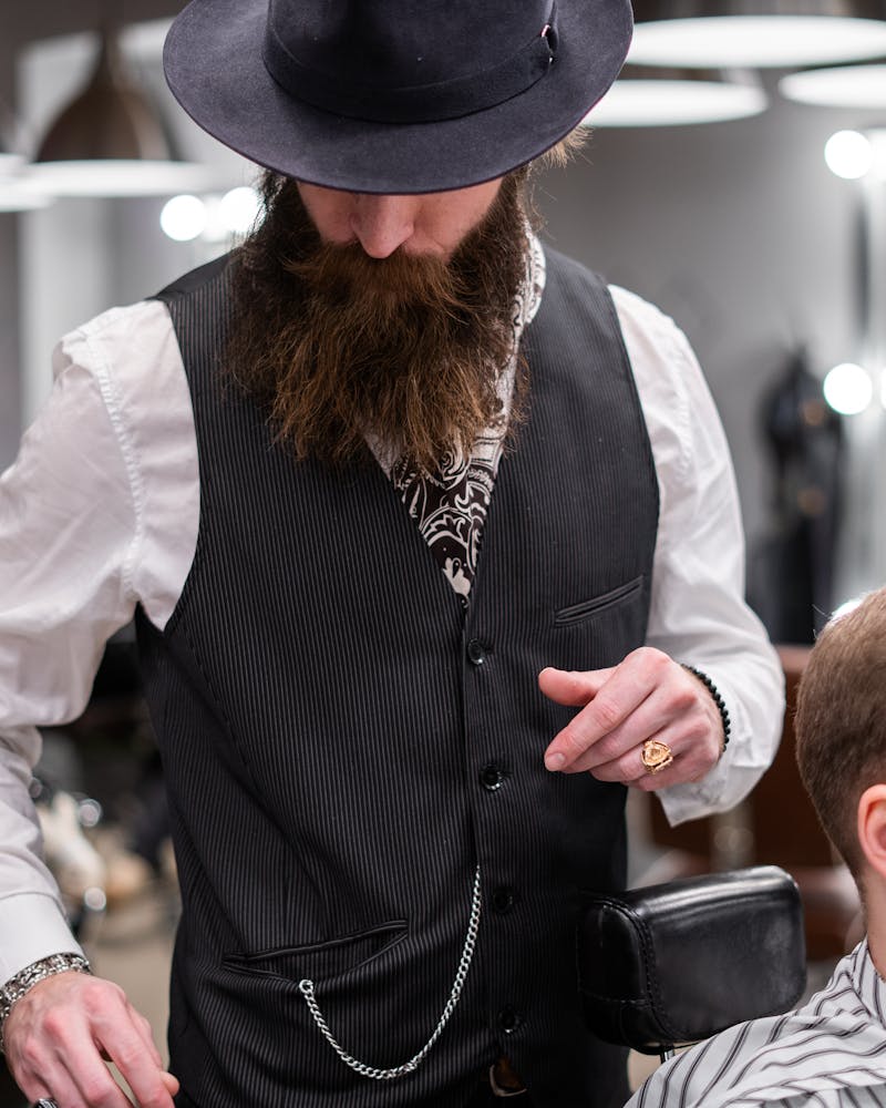 Taper with Beard — trending hairstyle for men in 2026