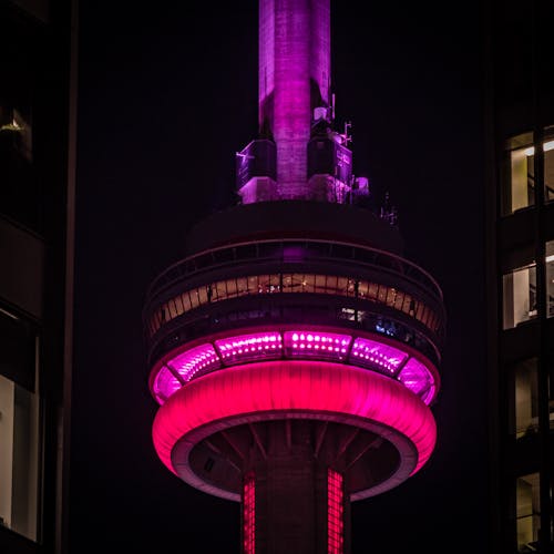 Gratis stockfoto met cn toren, nachtfotografie, Toronto