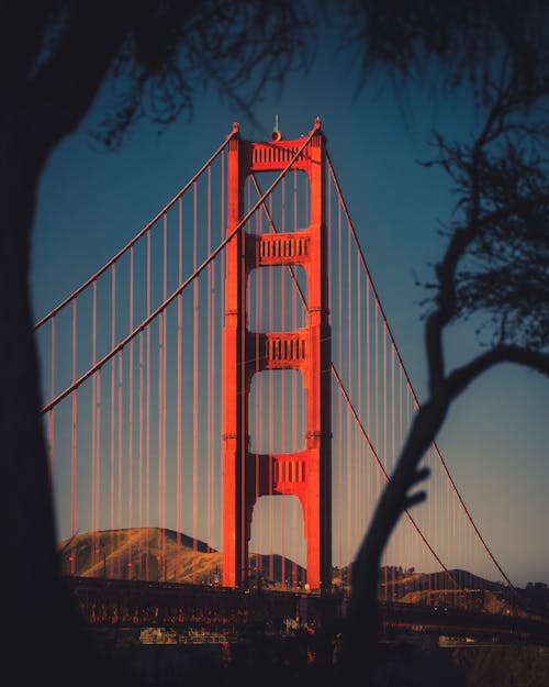 Fotobanka s bezplatnými fotkami na tému architektúra, Golden Gate Bridge, infraštruktúra