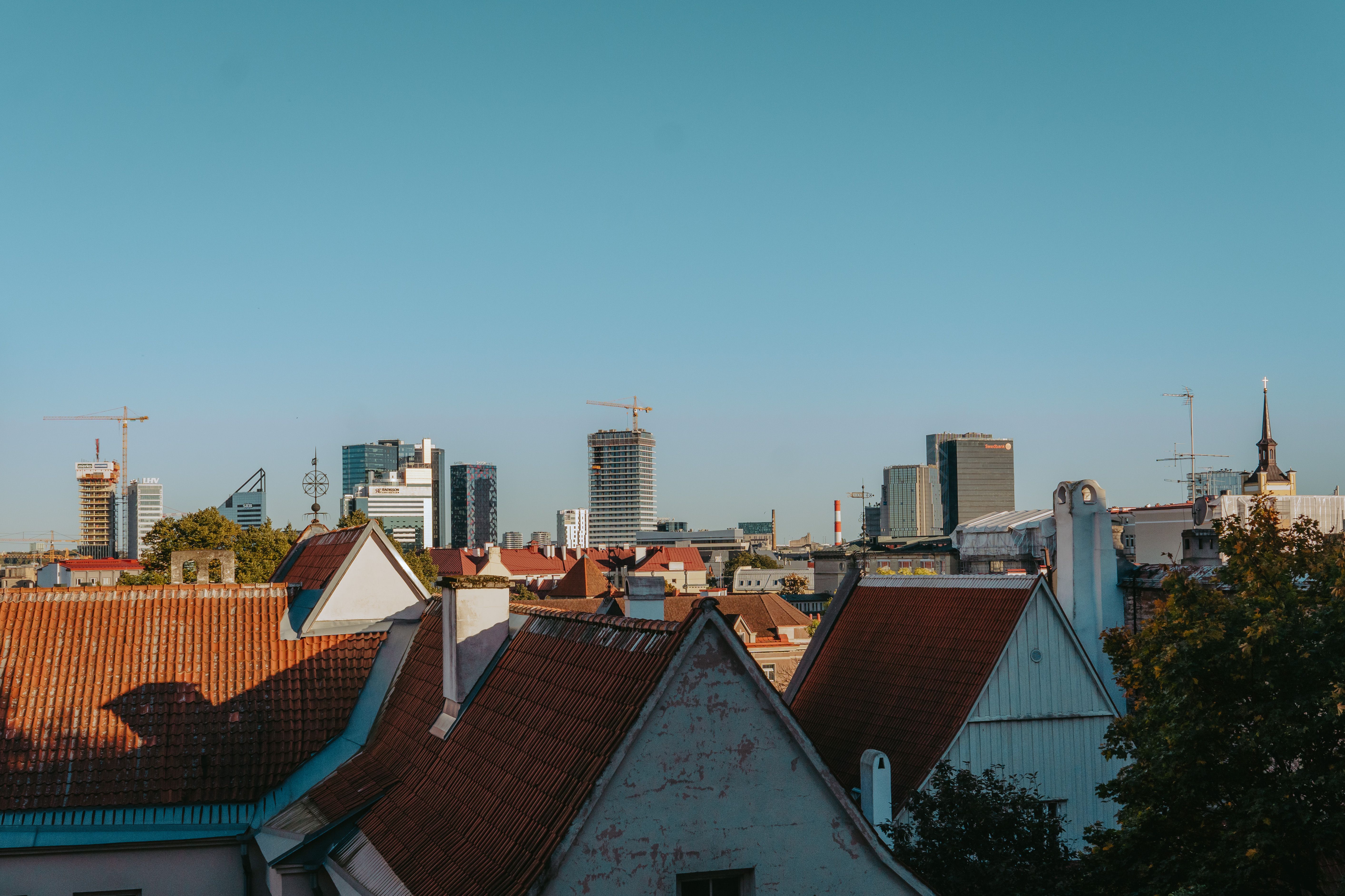 Estonya'nın başkenti Tallinn'de bir kamu binası