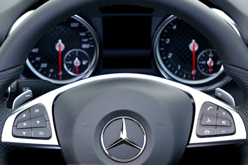 คลังภาพถ่ายฟรี ของ Mercedes-Benz, ควบคุม, พวงมาลัย