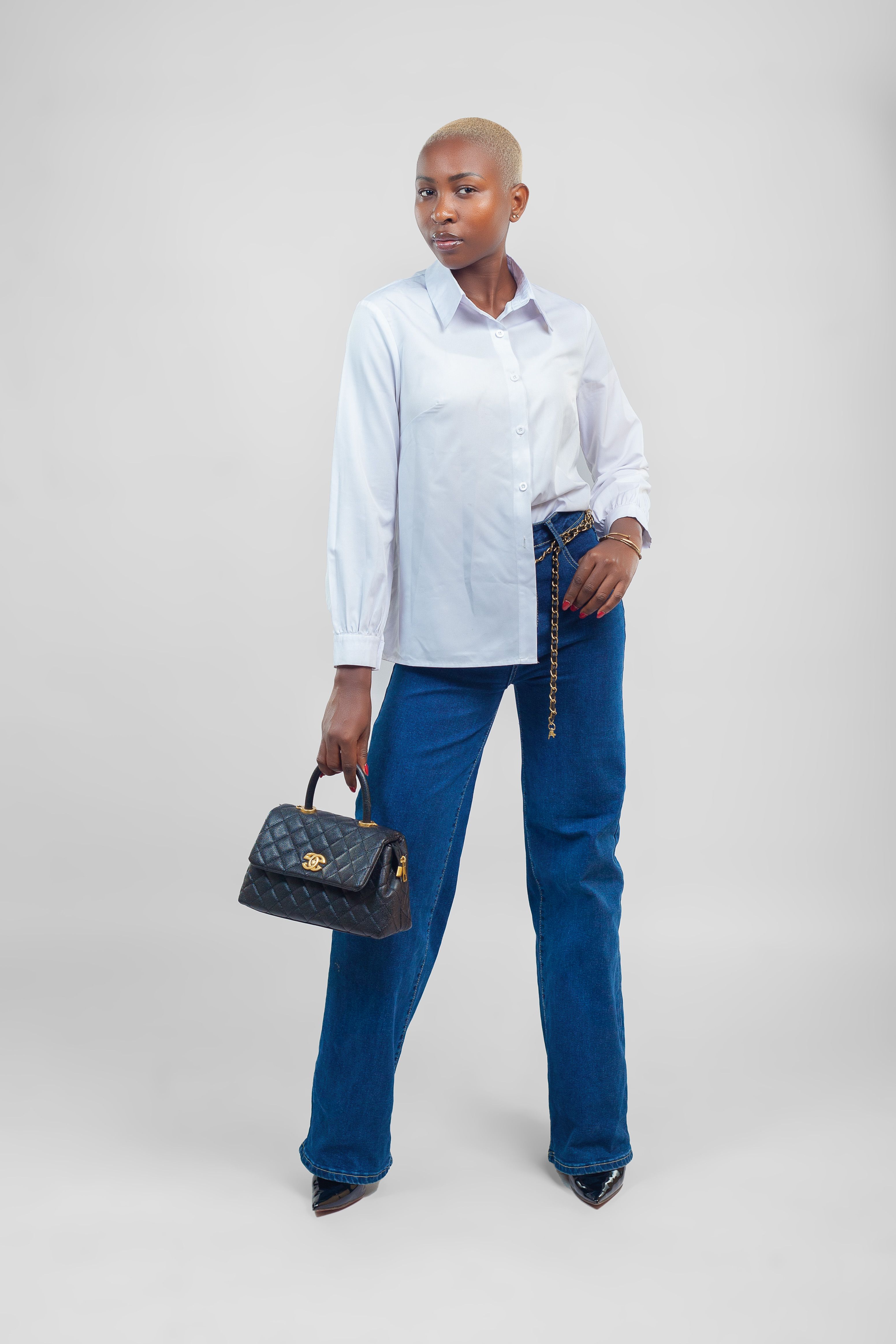 Calça Jeans Reta