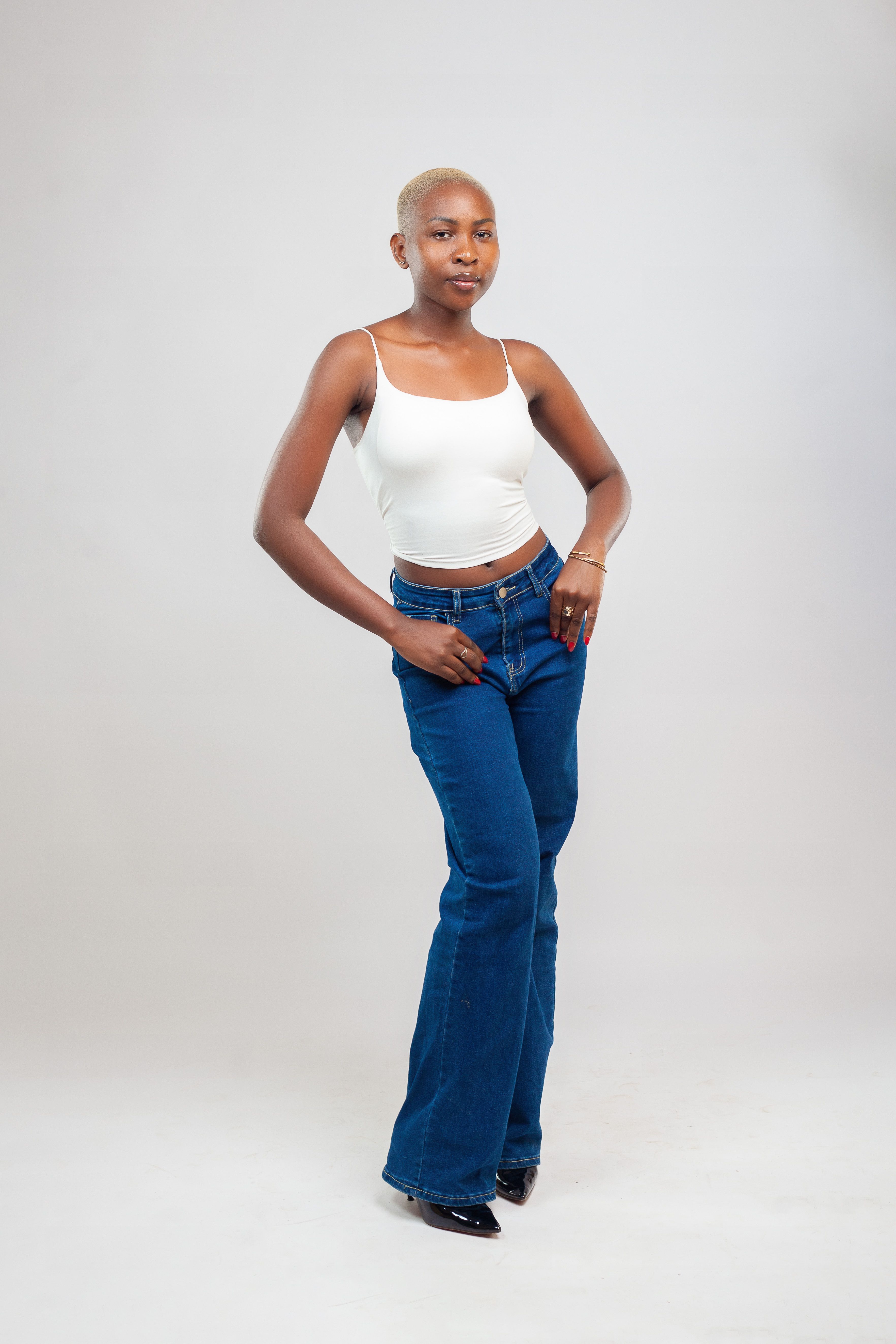 Calça Jeans Reta