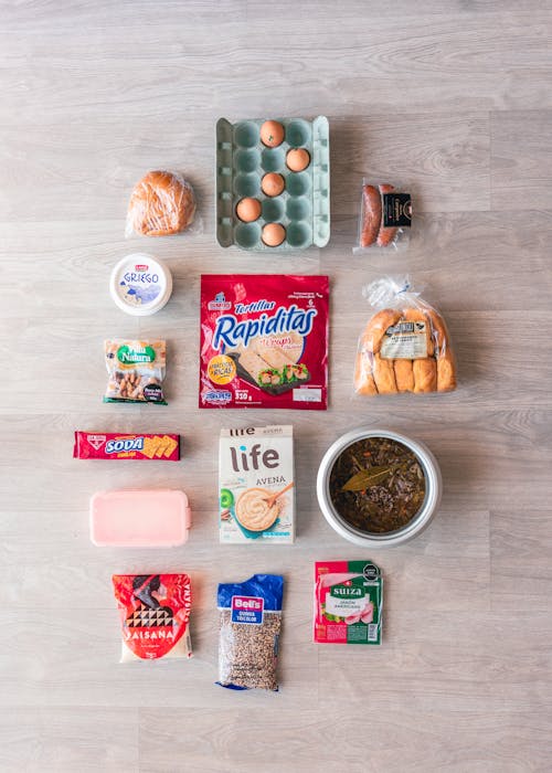 Ilmainen kuvapankkikuva tunnisteilla flatlay, ruoka flatlay