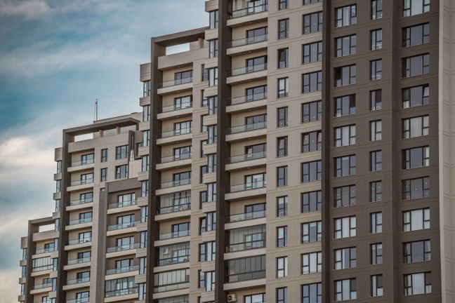 Mixed-use residential development with public realm