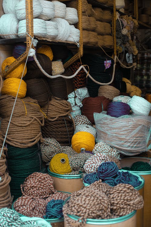 Assorted Color Yarn and Ropes