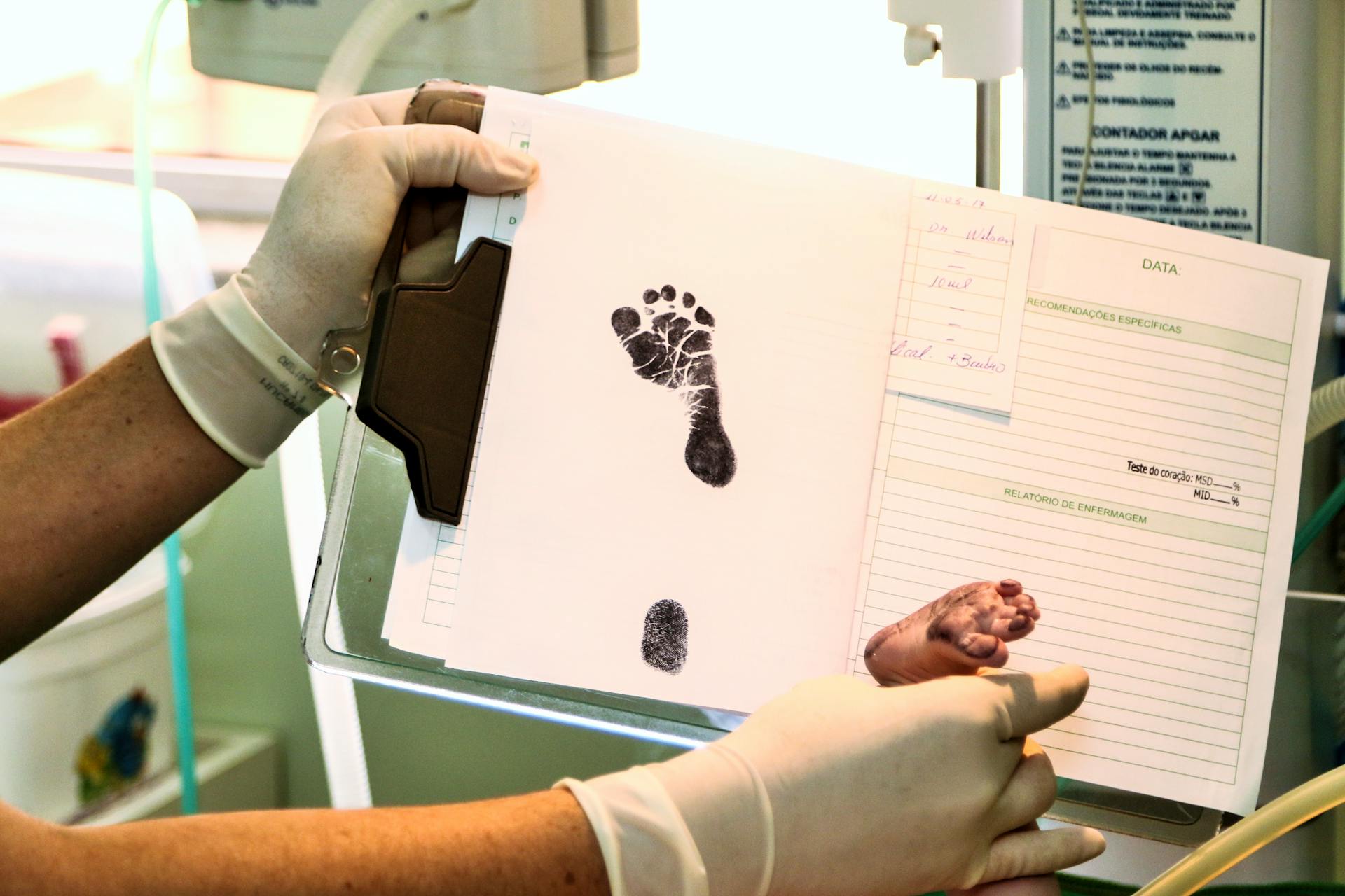 Baby's First Foot Print