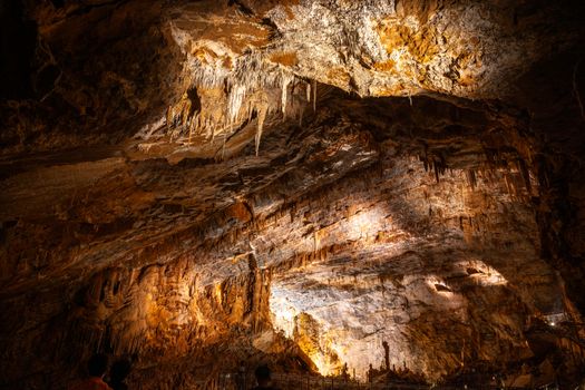 Explore the natural beauty and rocky formations of Cabrespine Cave in Occitanie, France.