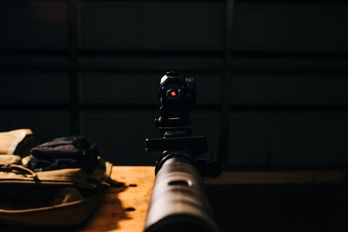Free stock photo of firearm, gun accessories, low light Stock Photo