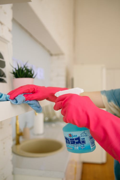 Free Disinfecting Home Stock Photo