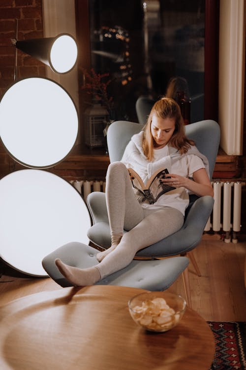 Free stock photo of appartment, armchair, at home