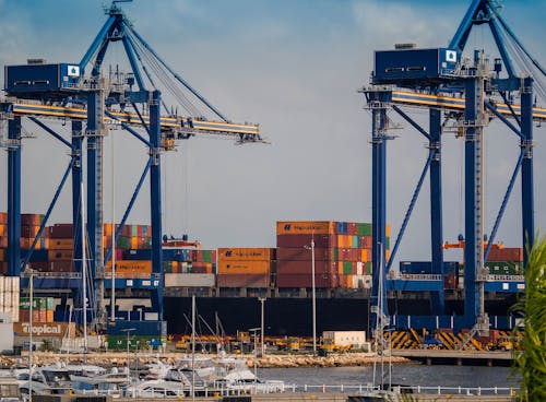 Gratis stockfoto met bedrijf, containervrachten, gebied met water