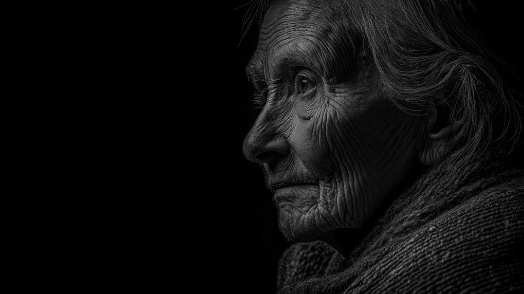 aging brain illustration