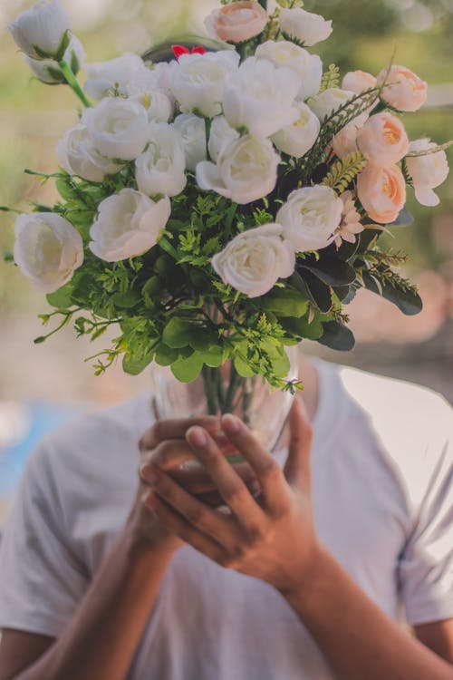 フローラル, 白いバラ, 花の無料の写真素材