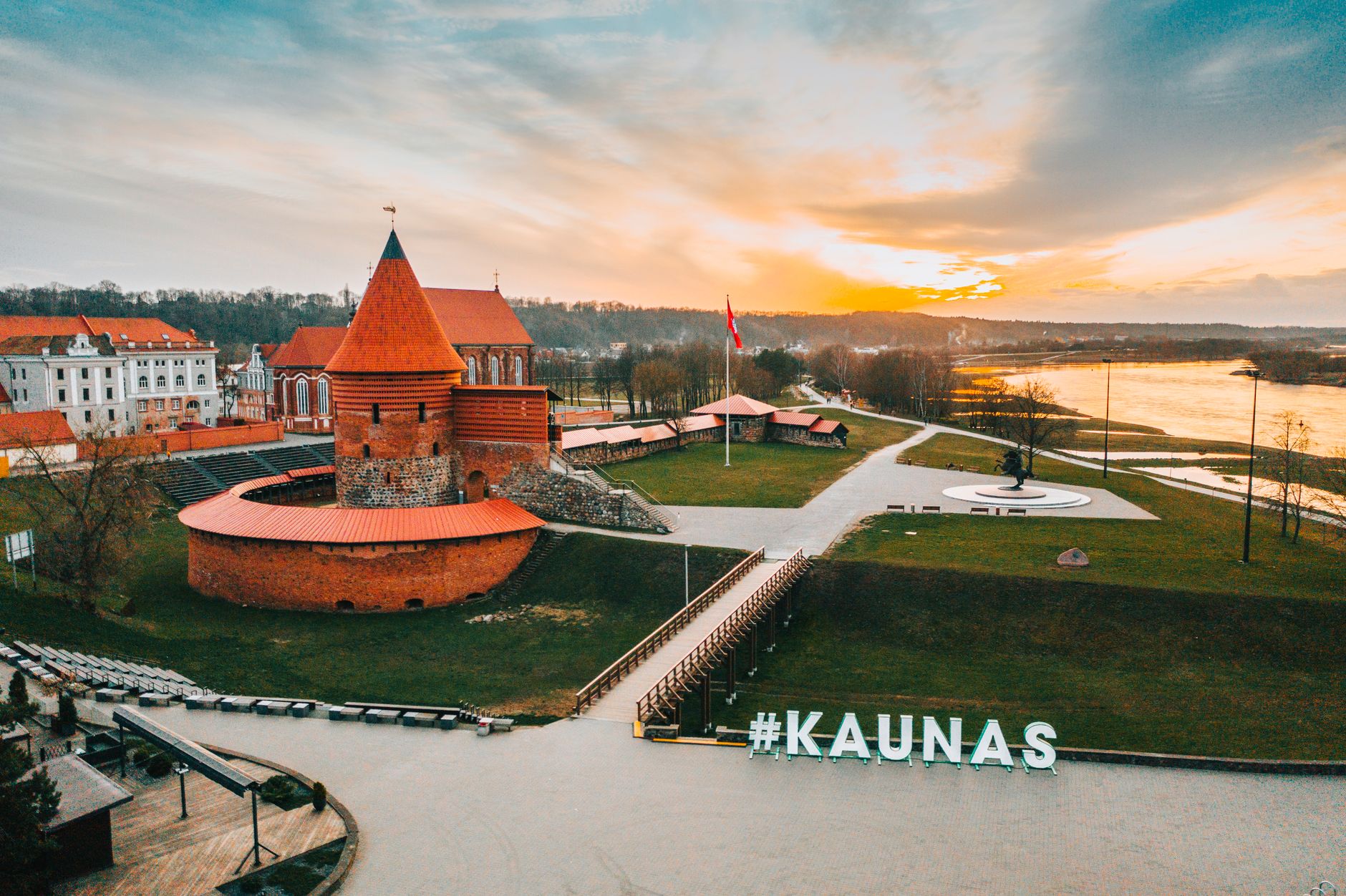 Kaunas cityscape