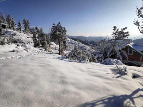 Free stock photo of beautiful snow in hill, heave snow, mountain Stock Photo