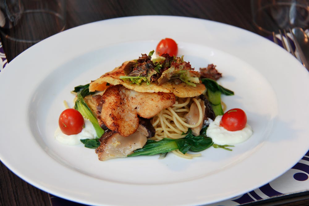 Spicy Zucchini Pasta with Cherry Tomatoes