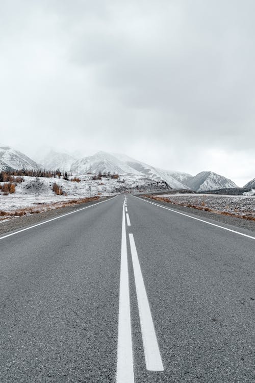 Road Near Mountains