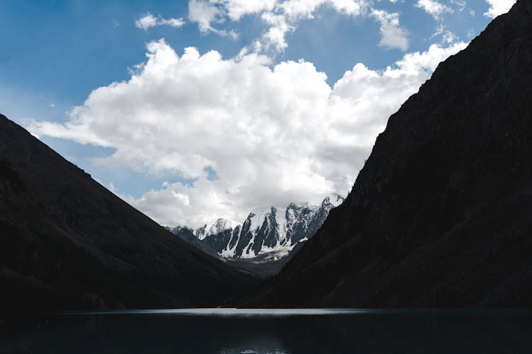 Lake Between Mountains