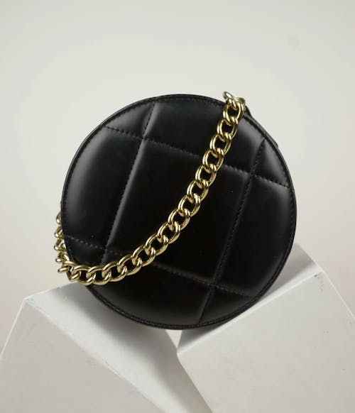 Bag with Gold Chain
